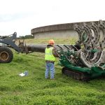 Photo of HDPE butt fusion